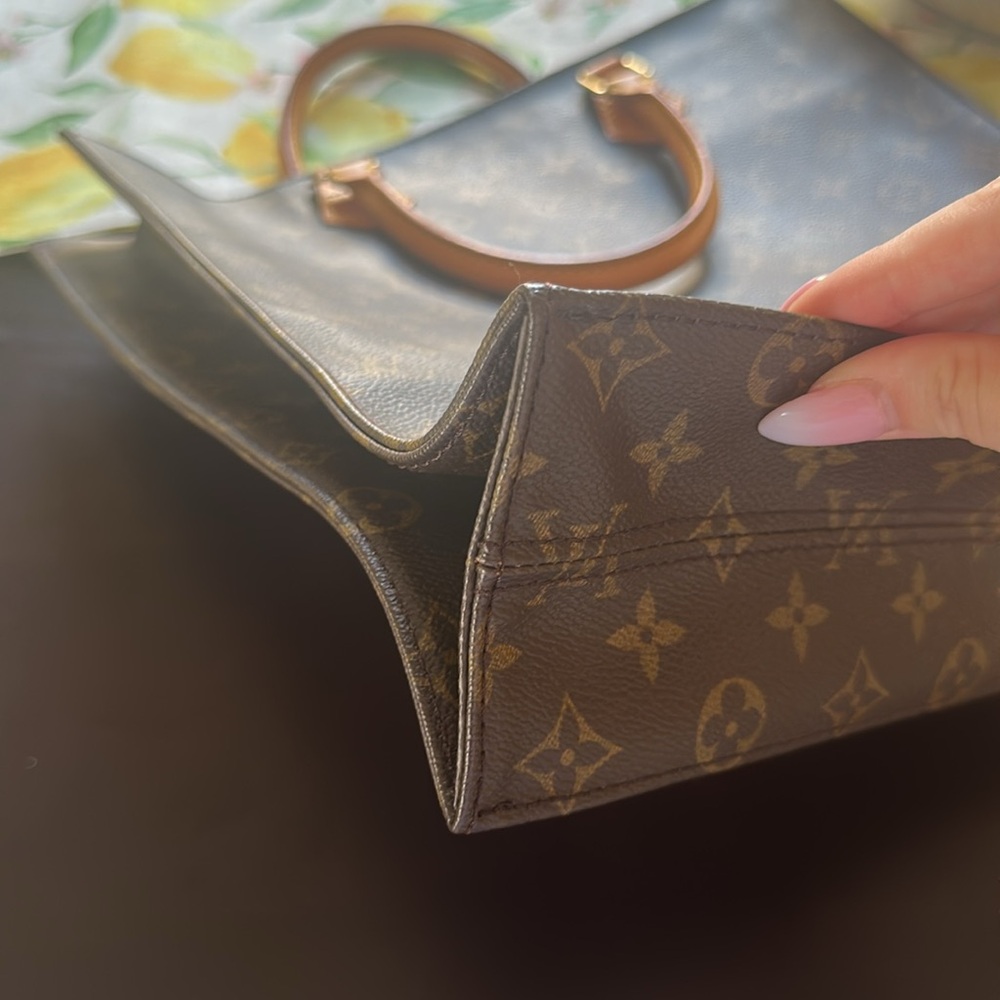 Louis Vuitton Classic Brown Monogram Tote - Picture 7 of 15